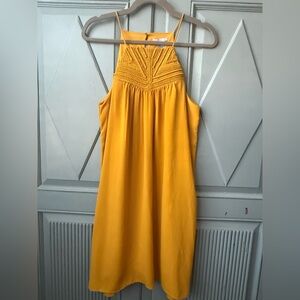 H&M beaded high cut racerback dress